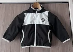 プティマイン　アウター　ウインドブレーカー　90 ブラック　ベビー　キッズ