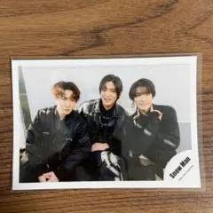 Snow Man 目黒蓮　渡辺翔太　向井康二　公式写真 オフショ