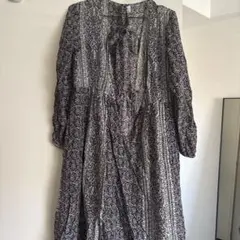 roku 6 beauty&youth 花柄ロングドレス