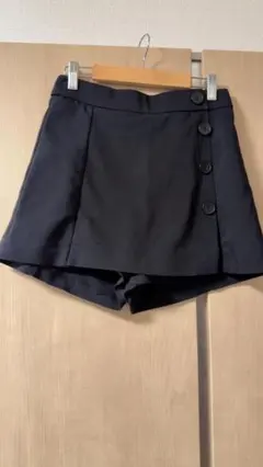 【訳あり】ZARA テンセル素材 ラップミニスカパン キュロット Mサイズのサムネイル