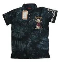 インディアンモトサイクル 半袖Tシャツ BBI-919 タイダイ色 XSサイズのサムネイル