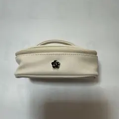 MARY QUANT バニティポーチ アイボリー