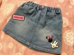ミニー デニムスカート 110cm