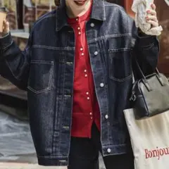 BONLECILL デニムジャケット ネイビー