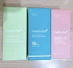 メディキューブ PDRNピンクエクソソームショット アゼライン酸 他 3点セット