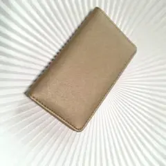 ete エテ 手帳型 スマホケース ゴールド iPhone Androidのサムネイル
