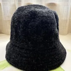 ORONSAY ダークグレー　バケットハット（57.5センチ）毛100%
