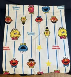 セサミストーリー　約45×50cm ヴィンテージ ハギレ　ハンドメイド