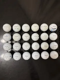 ④送料込み　タイトリスト　PRO V1x　ロストボール 24球セットのサムネイル