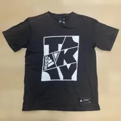 adidas Tシャツ 黒 ブラック Mサイズ ヴィンテージ