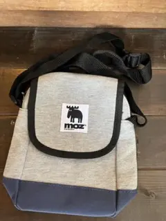 moz ショルダーバッグ グレー ネイビーのサムネイル