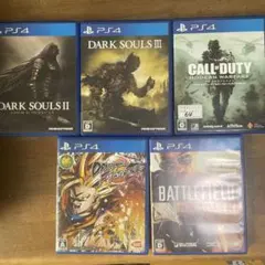 PS4 ゲームソフト 5本セット