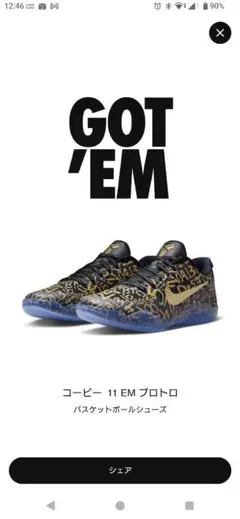 Nike Kobe 11 Protro Mamba Day 新品未使用　正規品