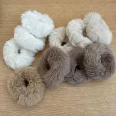 ふわふわヘアゴムセット　未使用　10個　訳あり