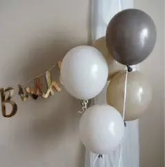 くすみグレー　北欧　装飾　おしゃれ　風船　誕生日　飾り　ハーフバースデー　可愛い