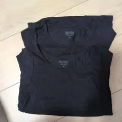 ヒートテック　黒 アンダーシャツ 110サイズ 2枚セット