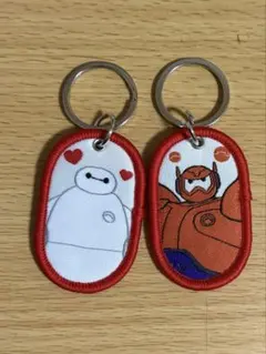セリア ディズニー タグキーホルダー ベイマックス