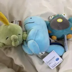 ヌオー ハラバリー　ゴクリン　ポケモン　ぬいぐるみ　３点のサムネイル