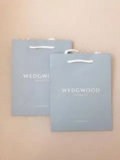 WEDGWOOD ショッピングバッグ 青