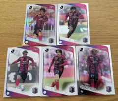 Topps Chrome 셀레소 오사카 5장 세트