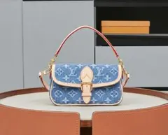 Louis Vuitton デニム ショルダーバッグ