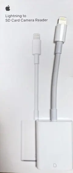 「純正」Lightning to SD Card Camera Reader