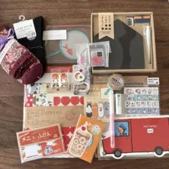 文房具詰め合せ❤️レターセット　ソックス　黒板　シール　マスキング　等17点セット