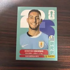 Panini FIFA 2026 セバスティアン・カセレス URU 6