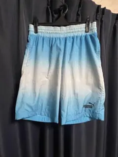 PUMA グラデーションブルー ショートパンツ M