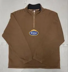 XLARGE ハーフジップ　Lサイズ