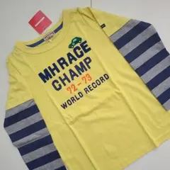 【新品】ミキハウス ロンT 長袖 120cm 子供 キッズ