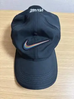 NIKE キャップ 黒 スウッシュ マルチカラー be true 帽子
