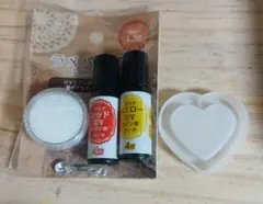 UVレジン液セット ハート型モールド付き