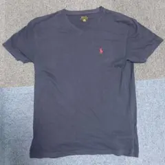 POLO ネイビー Vネック Tシャツ