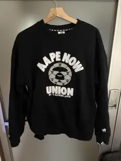 AAPE ブラック スウェット M