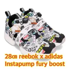 28㎝ reebok x adidas Instapump fury boostのサムネイル