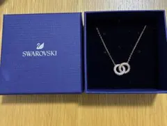 SWAROVSKI Dextera ネックレス インターロッキングサークル - メルカリ