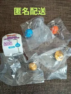 ドラゴンクエスト　つなげてモンスターマスコット　4種類