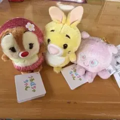 ディズニーストア福袋　うるぽちゃちゃん２個とプラッシュキーチェーン１個