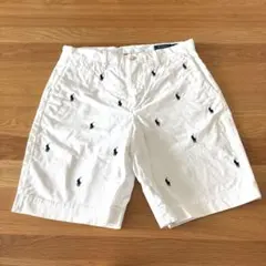 Polo Ralph Lauren 総柄ポニー刺繍 ショートパンツ 30のサムネイル