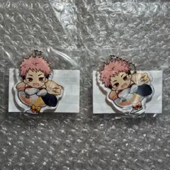 まるくじ 呪術廻戦 ちゃぽんっ！ 虎杖悠仁 アクリルキーホルダー