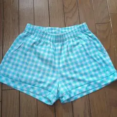 プリンスprince ❄テニス❄水色 ❄チェック柄 ❄ショートパンツ