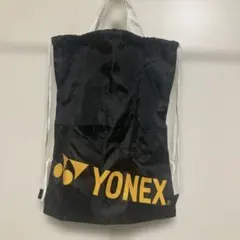 YONEX ナップサック　巾着型　黒　オレンジ　未使用