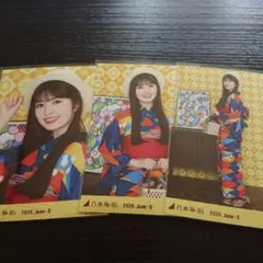 乃木坂46 生写真 小川彩 浴衣 3種コンプ - メルカリ