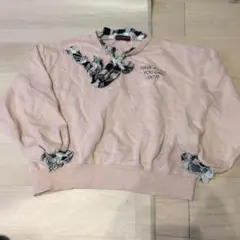 LOVE TOXIC ピンク 長袖トレーナー