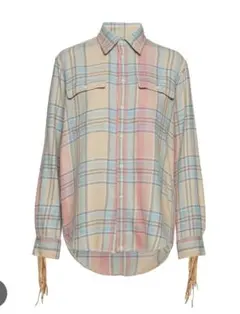 F*n様 ポロラルフローレン　フリンジネルシャツ　ウエスタン　定価49310円