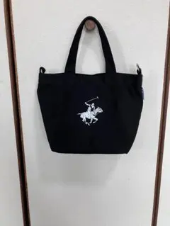 ★BEVERLY HILLS POLO CLUB★トートバッグ ブラックのサムネイル