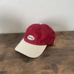 niko and... 赤とベージュ キャップ Fサイズ