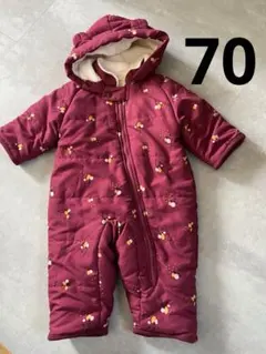 キムラタン　ジャンプスーツ　スノーウェア　70cm