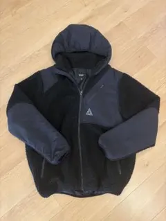 HUF フリースジャケット 黒
